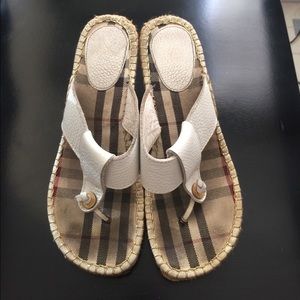 Authentic Burberry sandals size 8.5