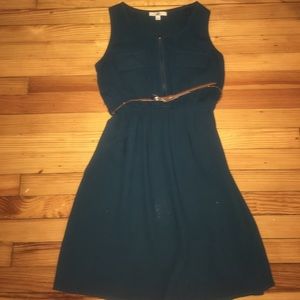 Jade green dress