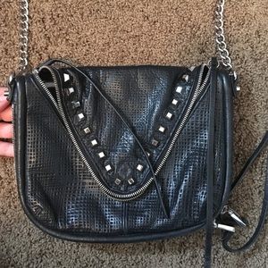 She + Lo "Breakthrough" leather crossbody