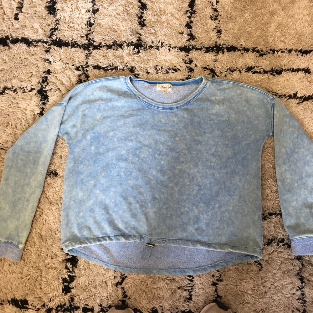Acid wash sweatshirt