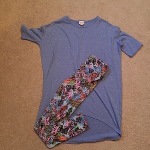 Lularoe Irma and OS leggings