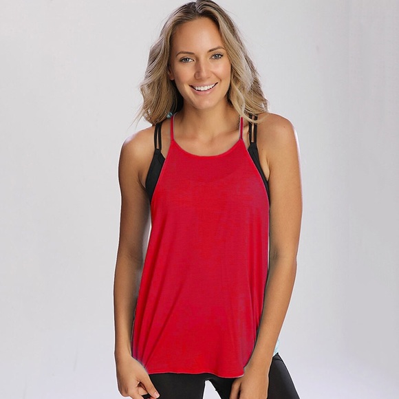 Barre Yoga Arianna Tank (828-CHE) - Picture 1 of 2