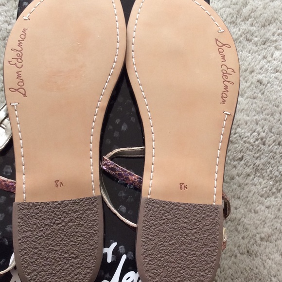 New in box Sam Edelman sandals - Picture 2 of 3