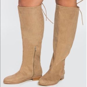 Knee High Flat Boots