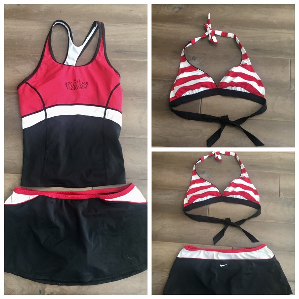 Nike 3 Pc Interchangeable Tankini/Bikini