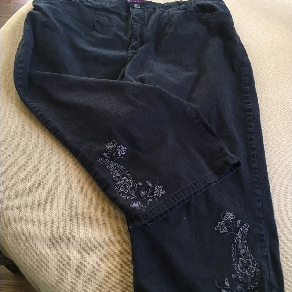Denim Capri