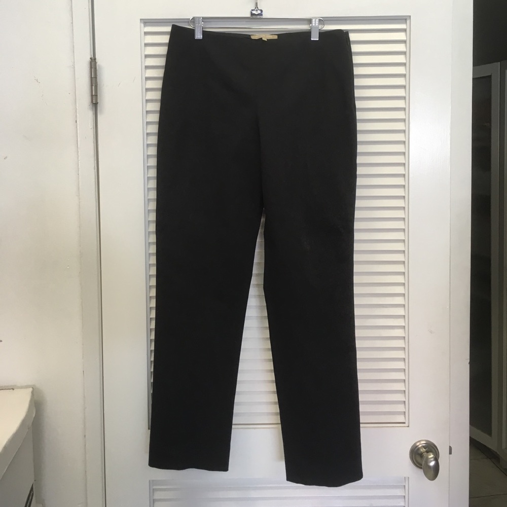 Michael Kors Black Straight-Leg Pants