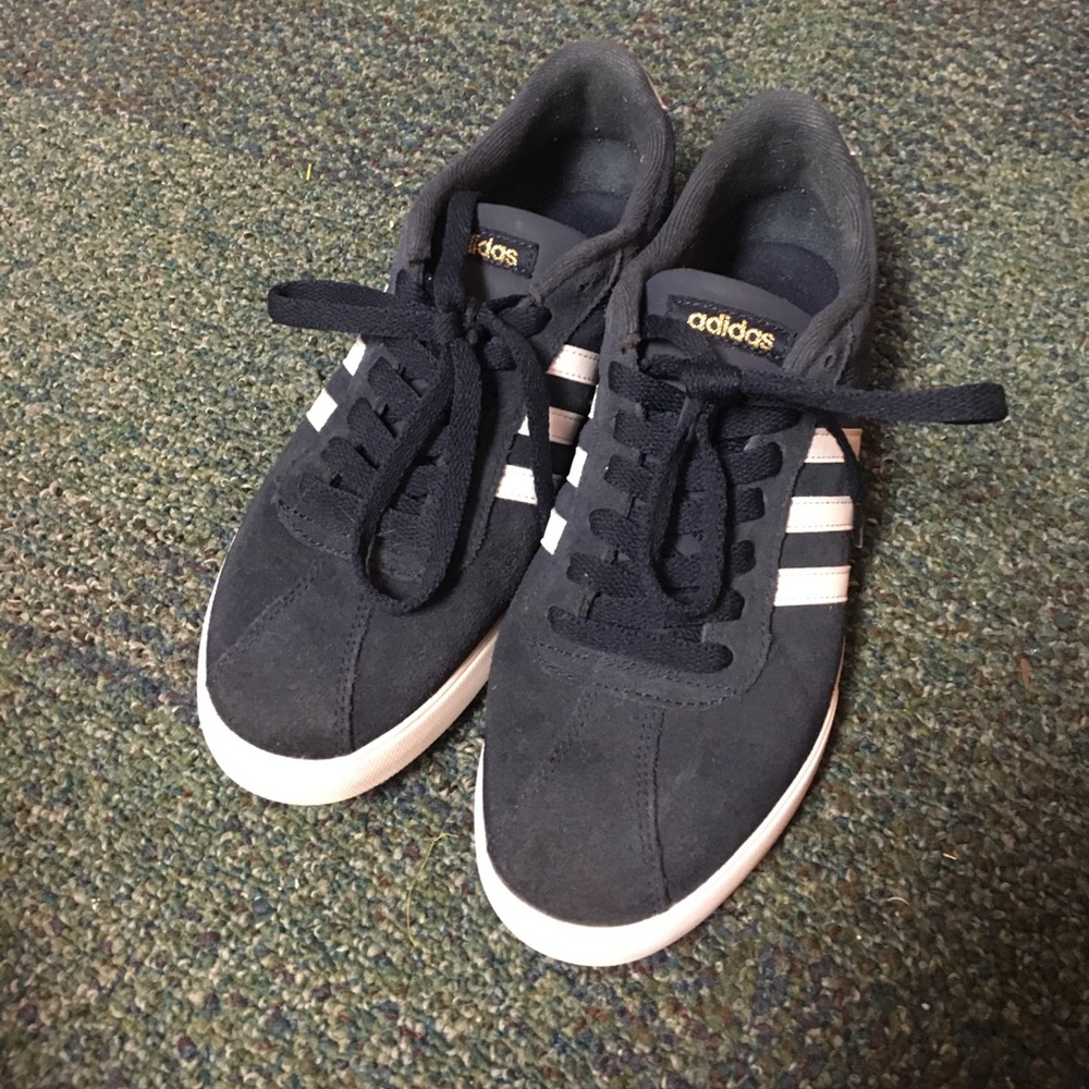 Navy Blue Adidas Shoes