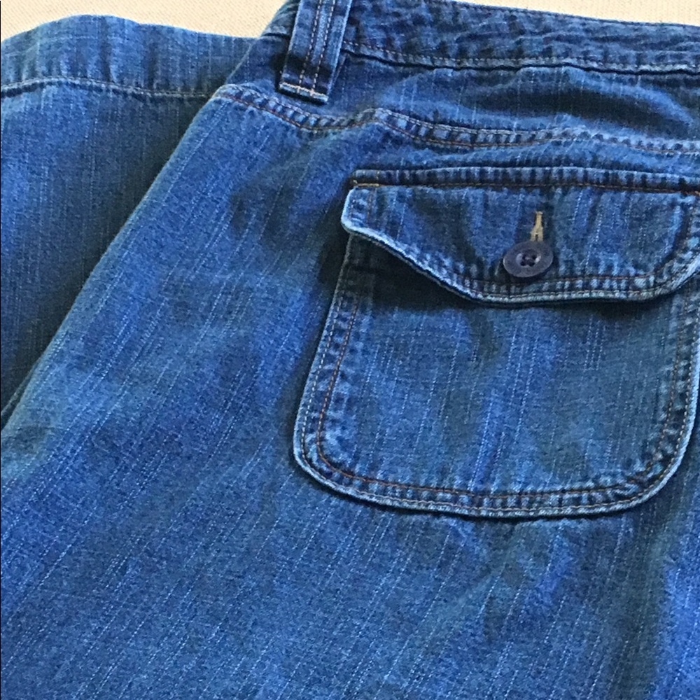 Denim Capri