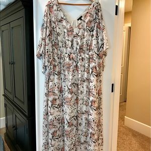 Floral maxi dress by Lane Bryant