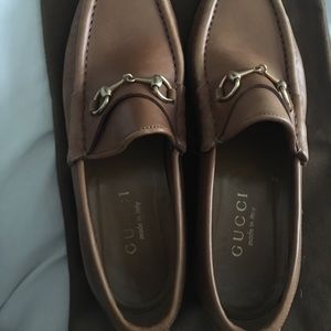 Gucci brown loafers