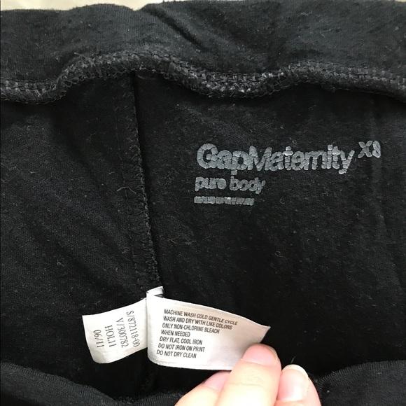 GAP Pure Body Maternity Leggings w/ Skirt - Picture 2 of 5