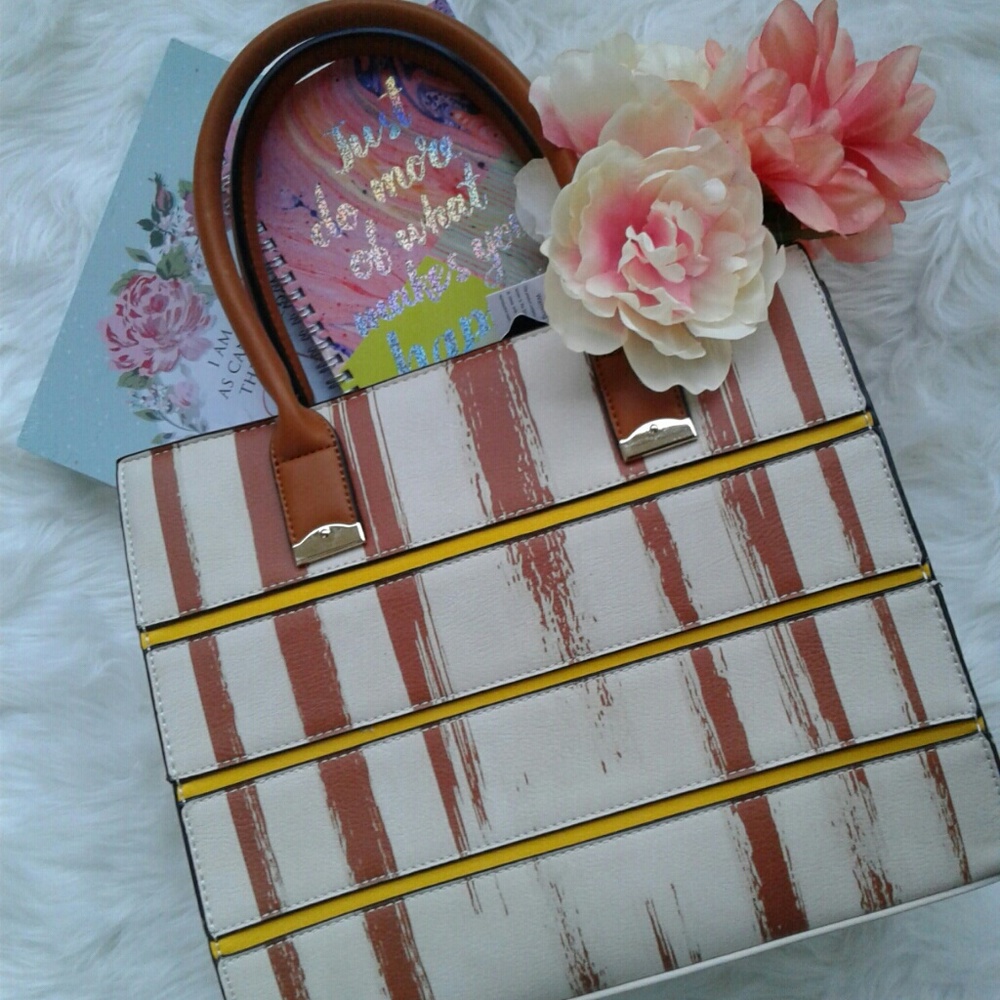 Brown Brush Purse