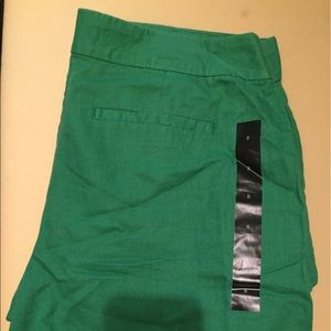 Banana Republic green shorts