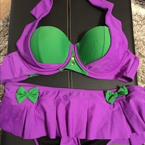 Hot Topic The Joker Bikini Size Medium