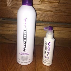 Paul Mitchell Sculpting foam AND Daily Boost