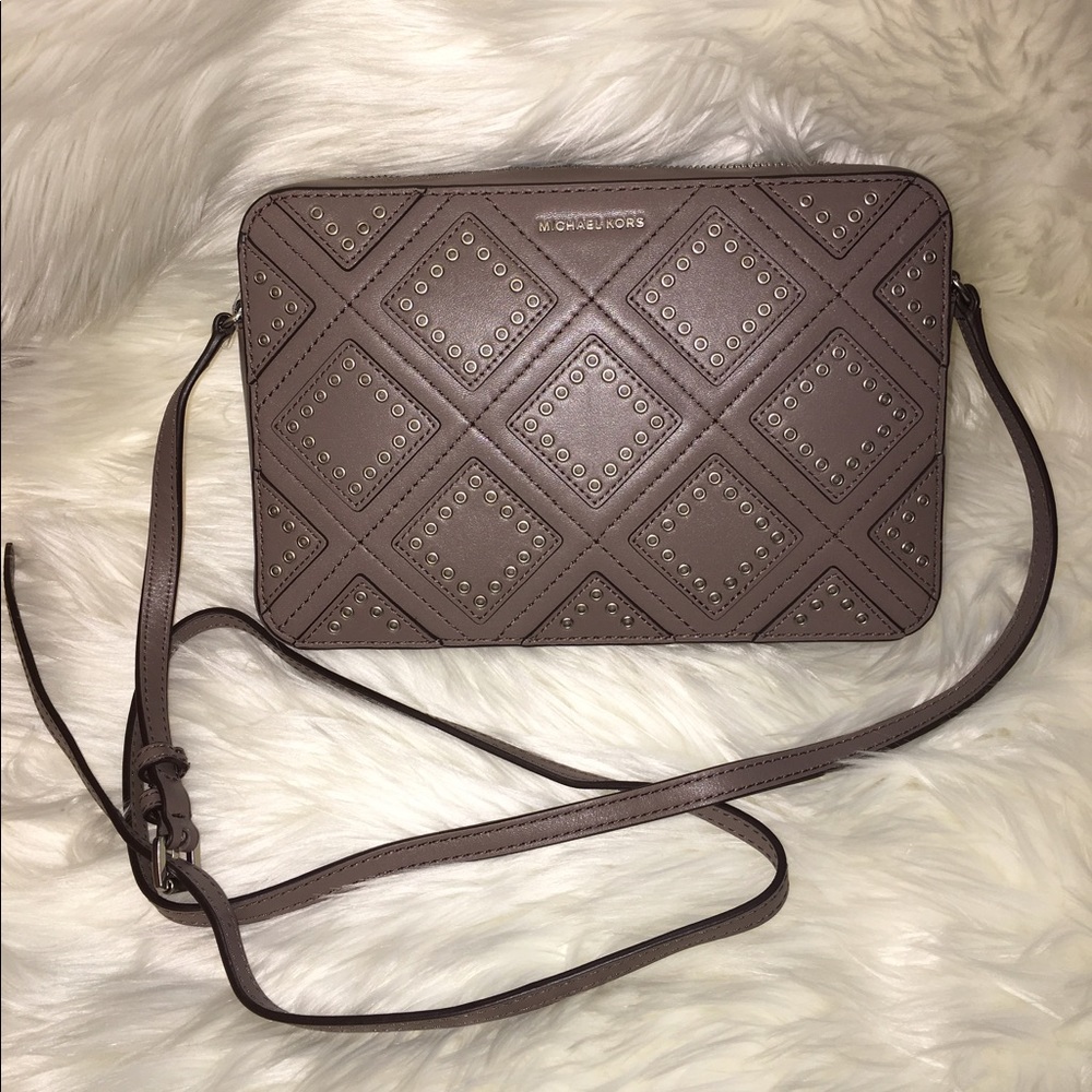 NWT Michael Kors Diamond Grommet Large