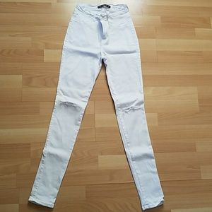 White jeans
