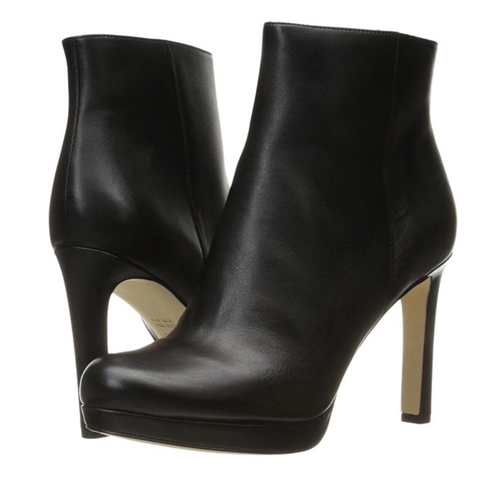 Via Spiga "Bettie" Black Platform Bootie (NWT)