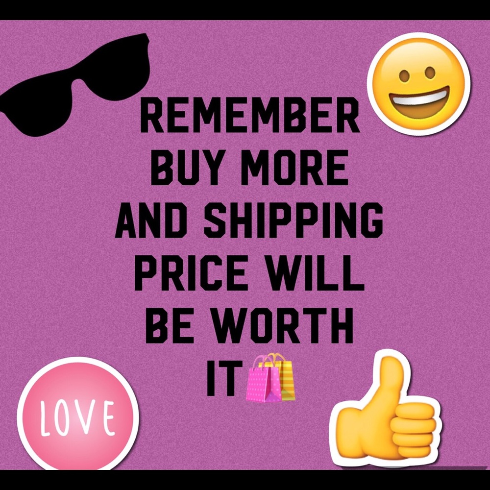 Always buy more than 1 item!