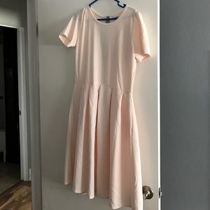 Lularoe pale pink Amelia