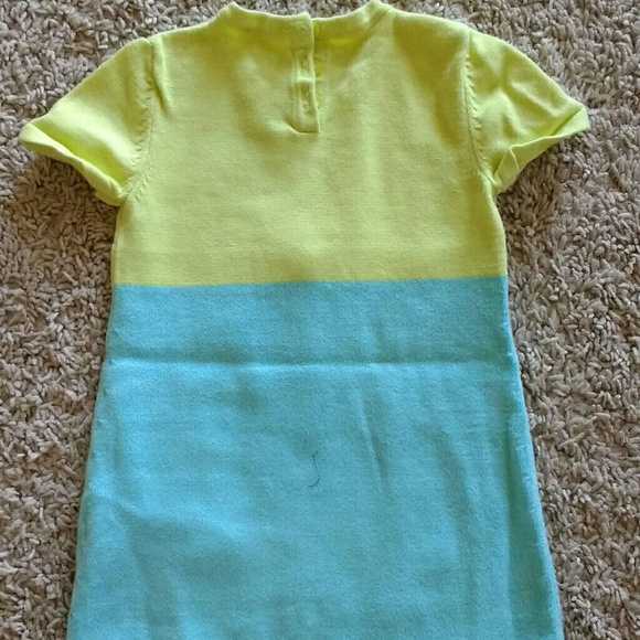 Donated colors of Benetton Toddler dress 9-12 m. - Picture 4 of 4