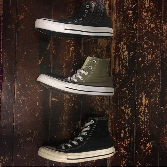 Three High Top Converse - Picture 3 of 5