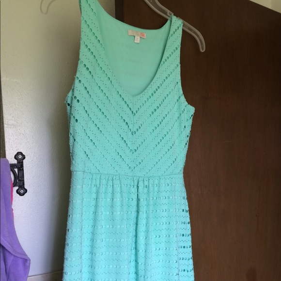 Aqua dress - Picture 1 of 4