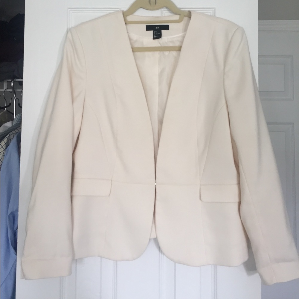 Cream Moto Blazer