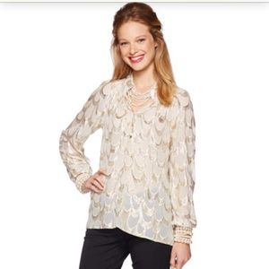 Lilly Pulitzer Elsa Top size L