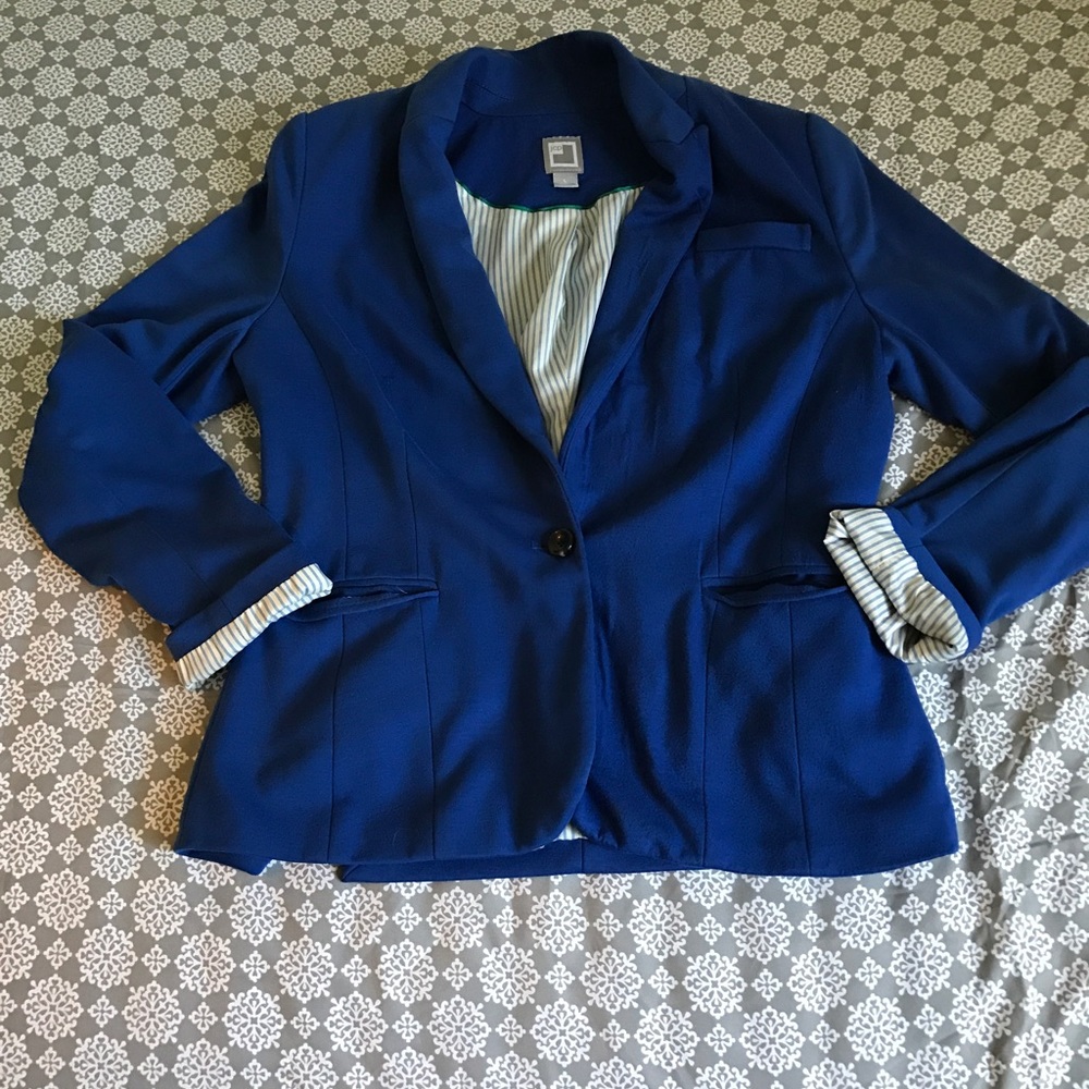 J.C Penny Navy Blue Blazer
