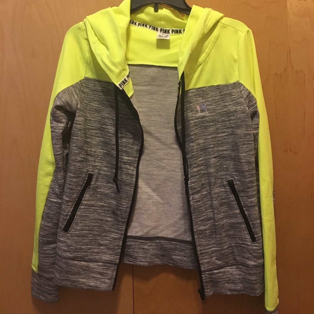 PINK VS hooded zip up jacket