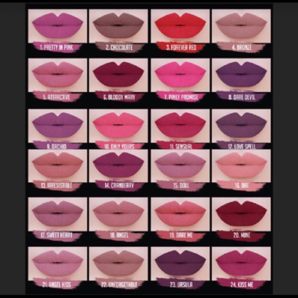 Beauty Creations Matte Liquid Lipsticks