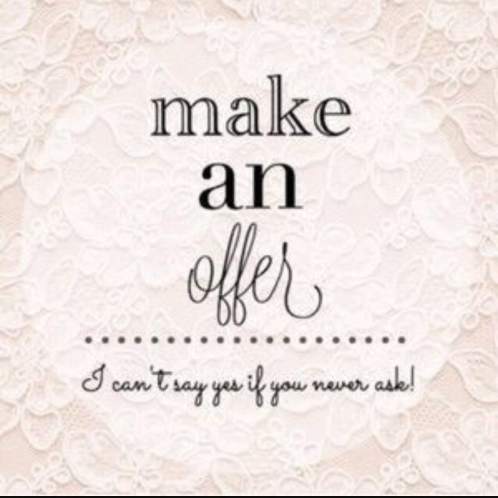 Reasonable offers accepted!