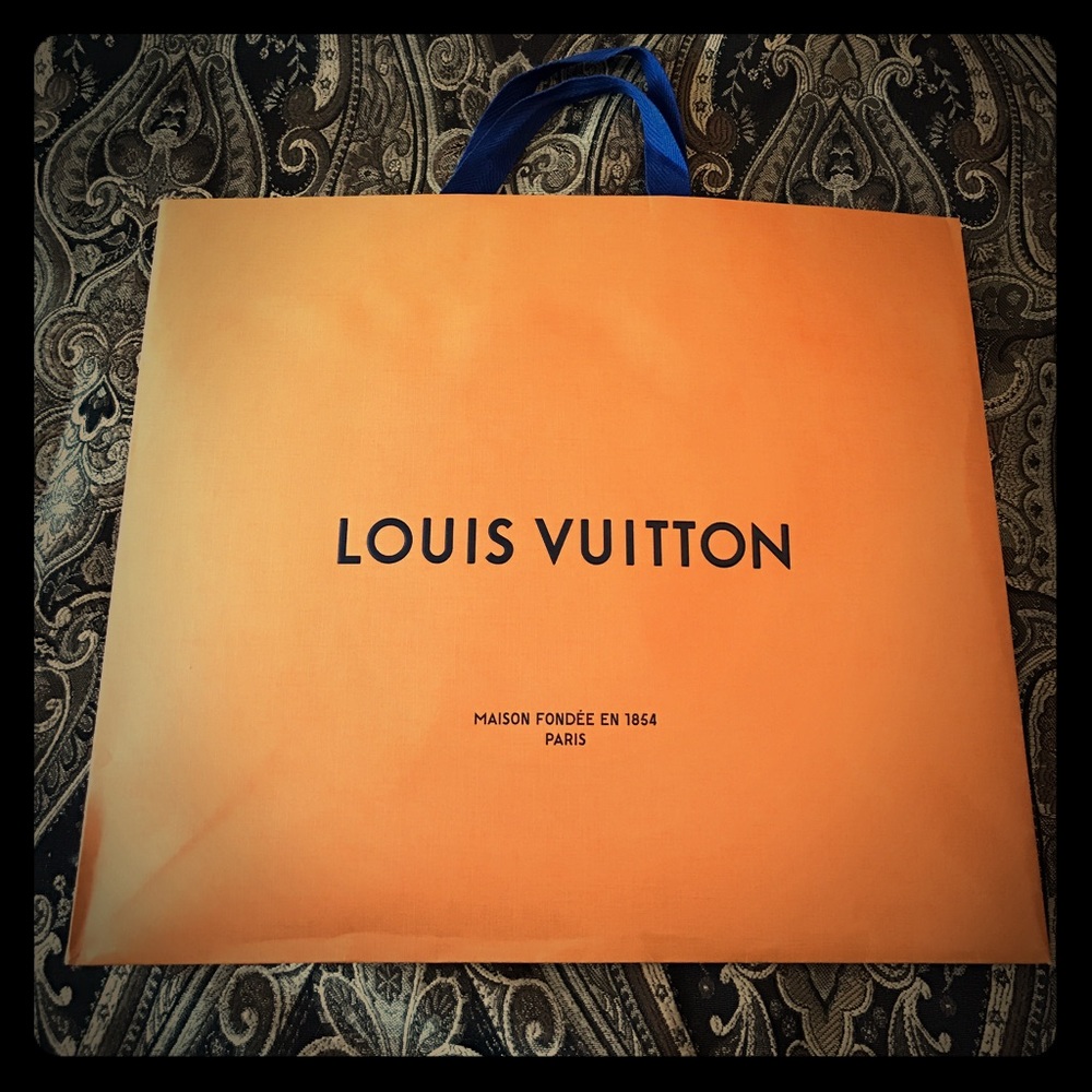 Louis Vuitton shopping bag