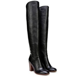 Franco Sarto "Faye" Over the Knee Black Boot (NWT)