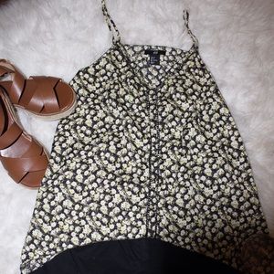 H&M floral Strappy tank