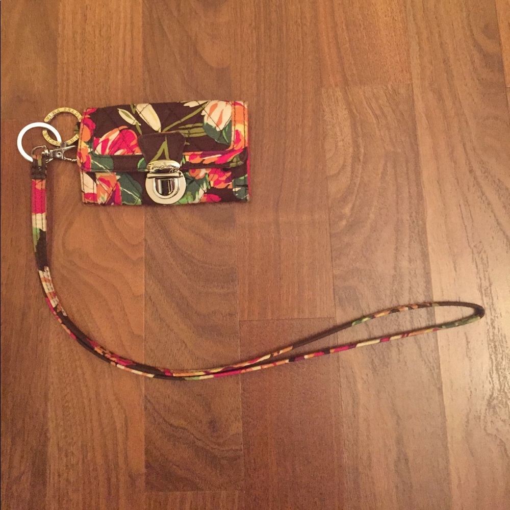 Vera Bradley lanyard and ID case
