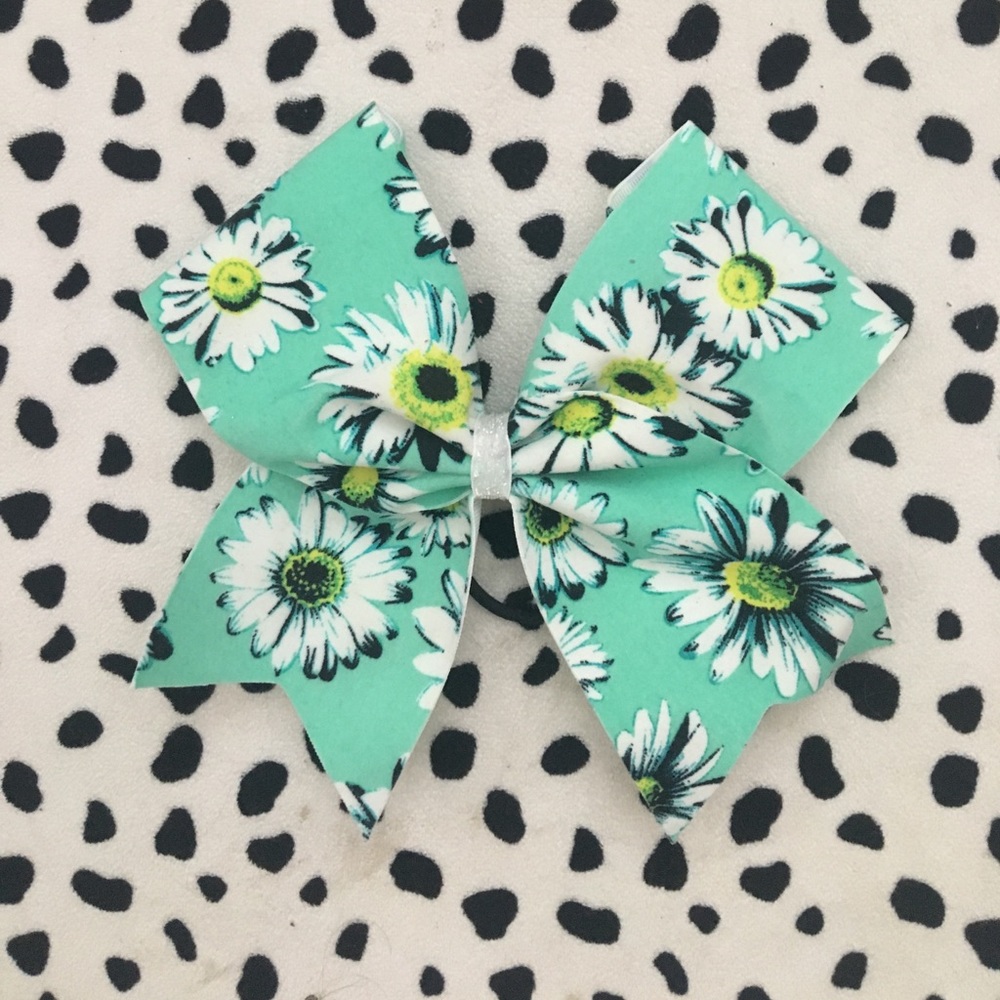 Bow Sugar Mint Bow w/ Daisies🌻
