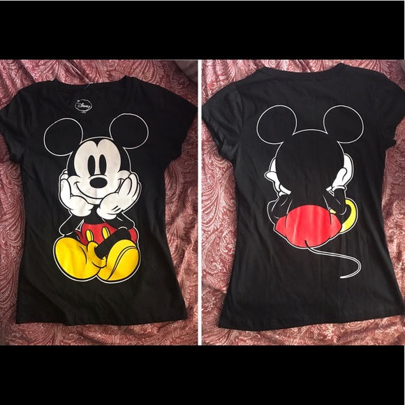 Mickey mouse front and back shirt Clearance