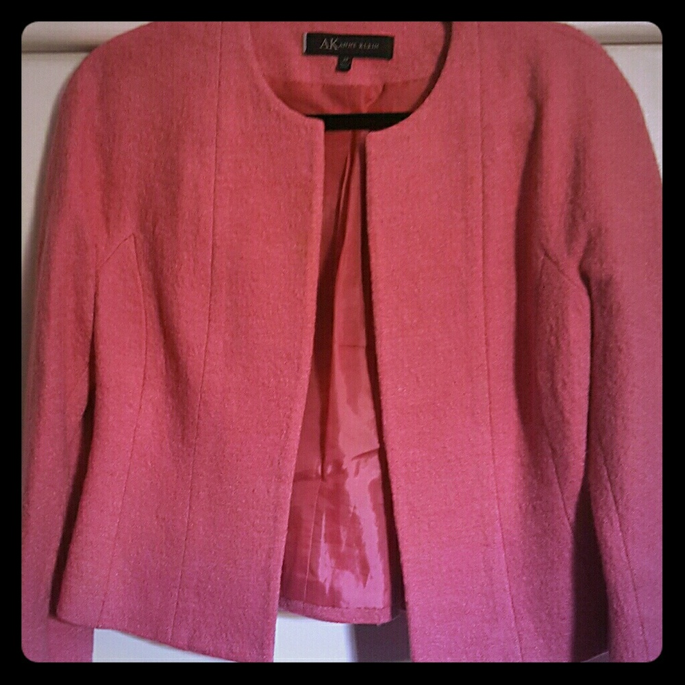 Anne Klein pink blazer