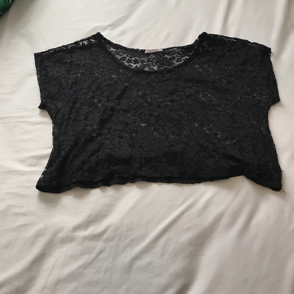 Flowy lace top