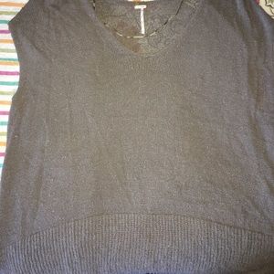 Free People short sleeve sweater