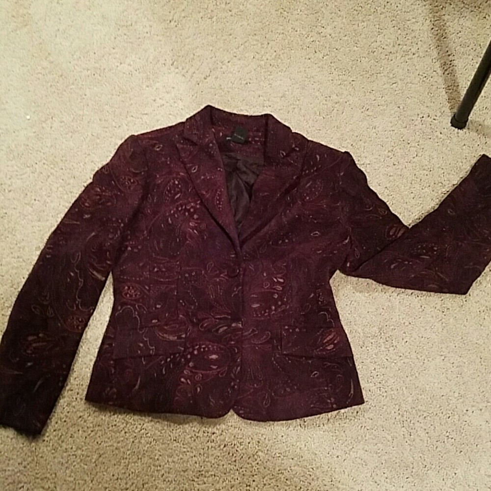 Rayon and polyester blend business jacket