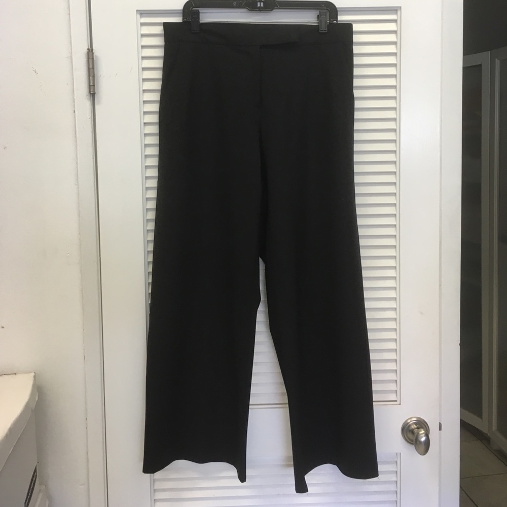 Catherine Malandrino Black Wool Dress Pants