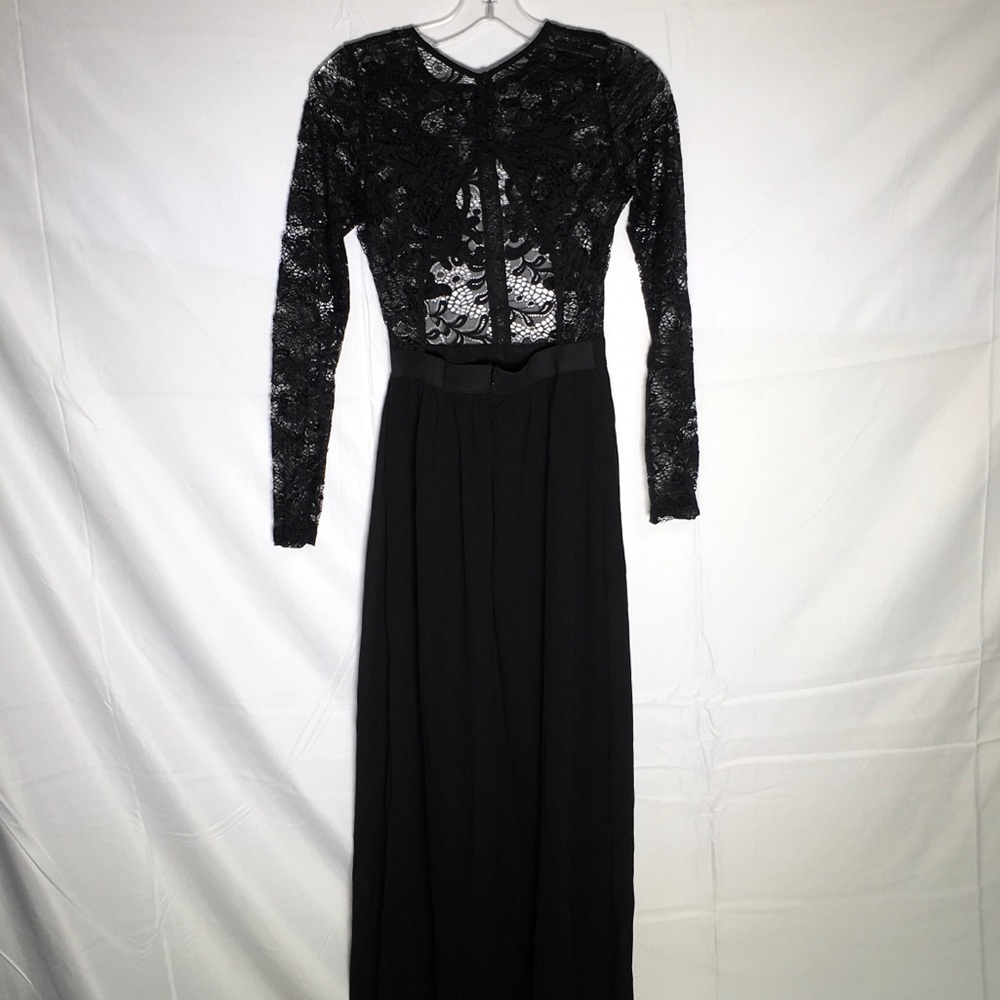 M-55 Nasty Gal Applique Mystique Lace Dress - Picture 3 of 4