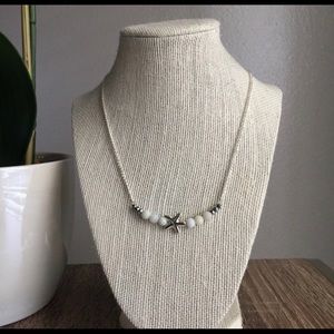 • Amazonite Starfish Necklace •