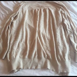 LOFT Sweaters - super cute tan LOFT cardigan size XL LOFT Sweaters - super cute tan LOFT cardigan size XL