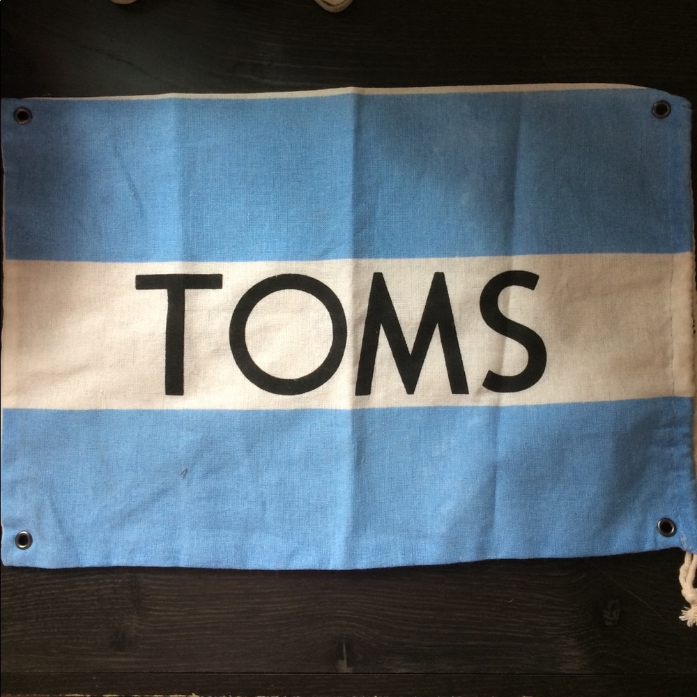 TOMS shoes dust bag