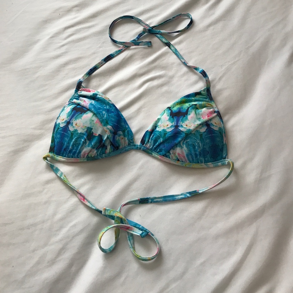 Push up Floral swim suit